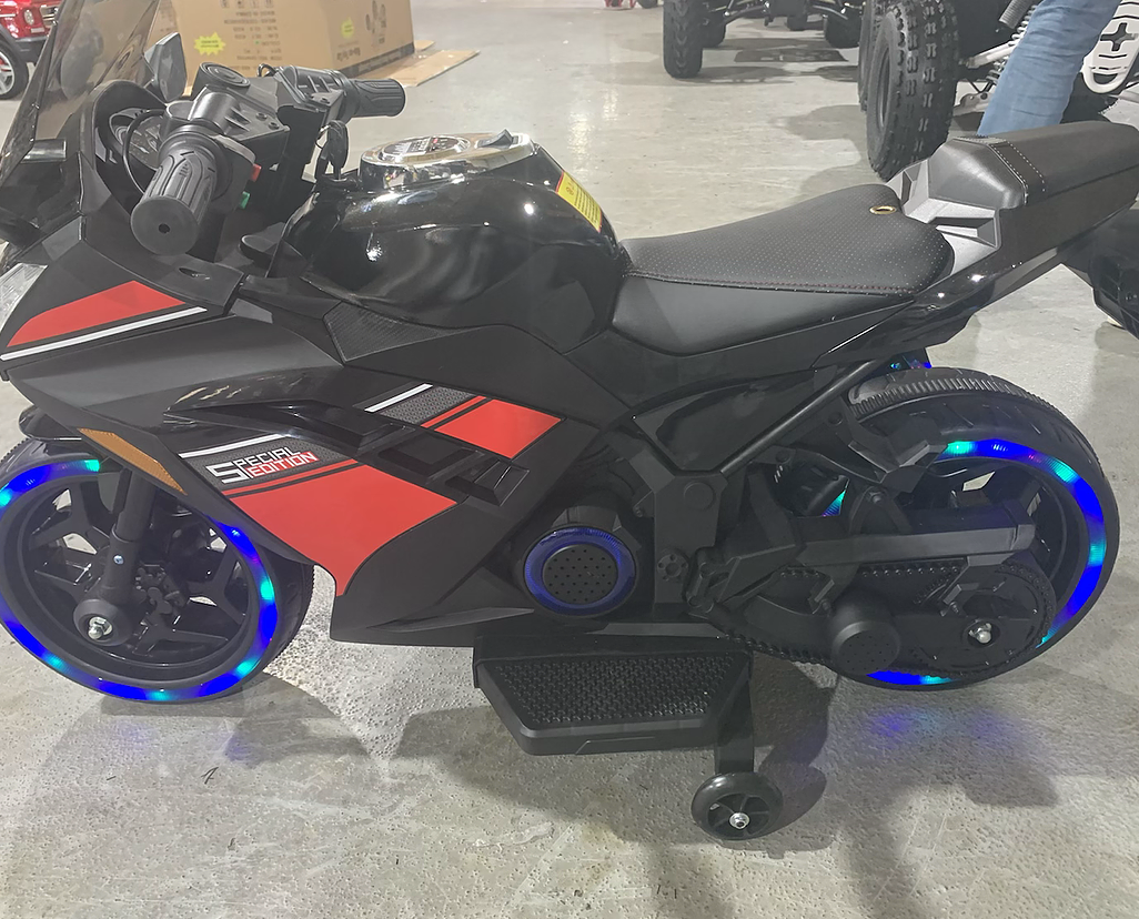 Toddler Motors Tron LED bike 12V