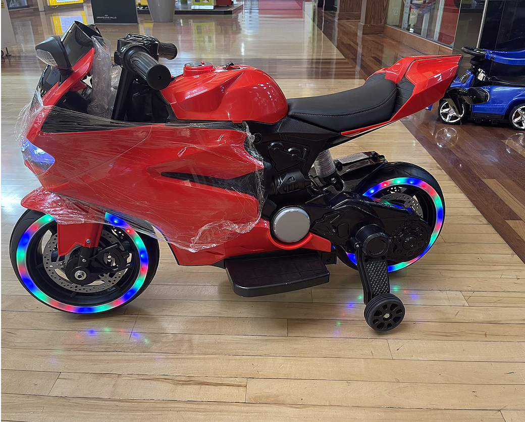 Toddler Motors Tron LED bike 12V