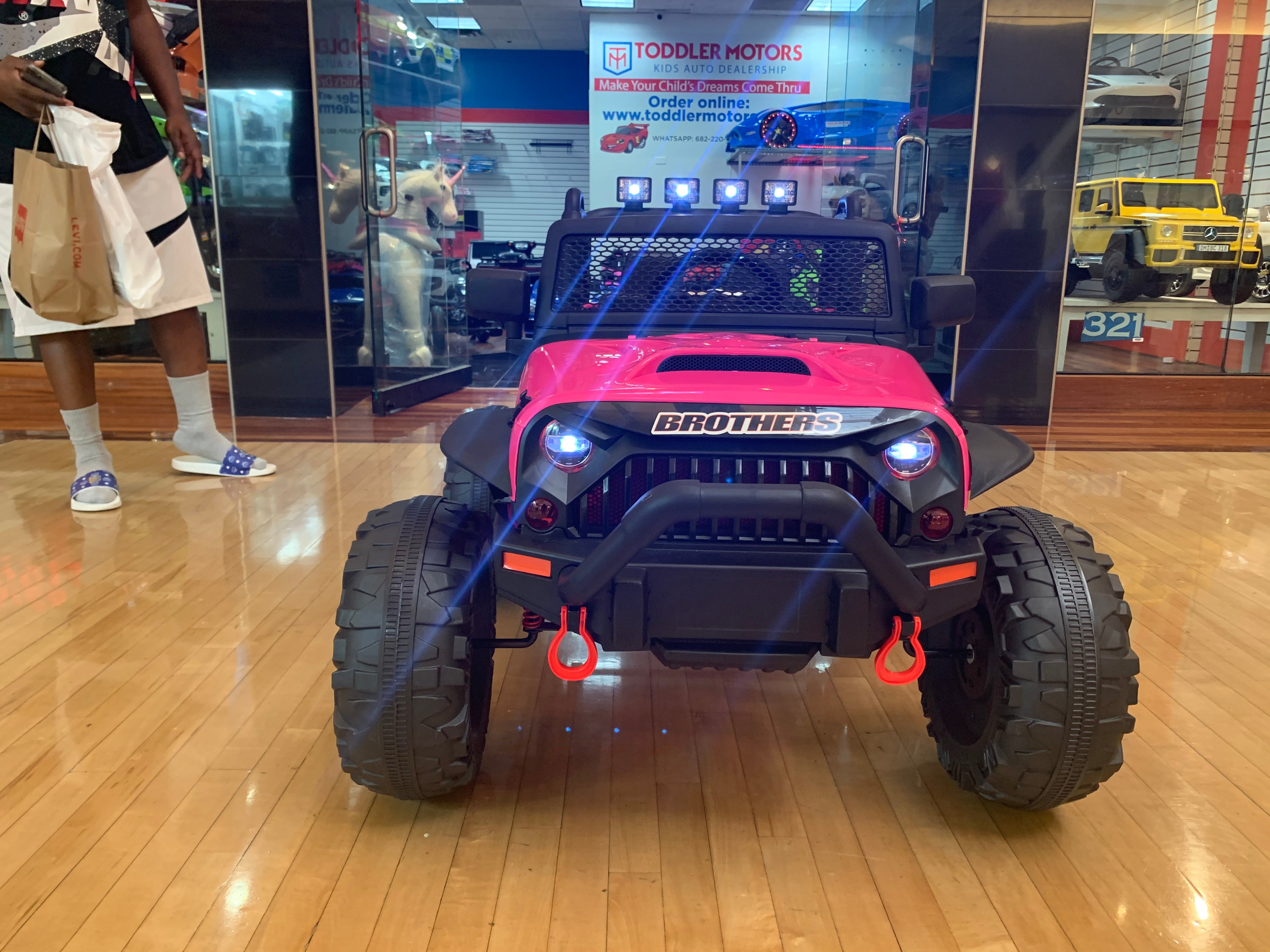 Toddler Motors 2021 Jeep Wrangler Brothers 24V